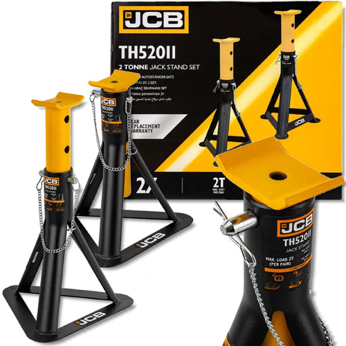 Jcb cavalletti sotto - auto, 2