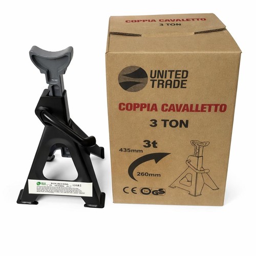 Coppia cavalletti per auto - di,