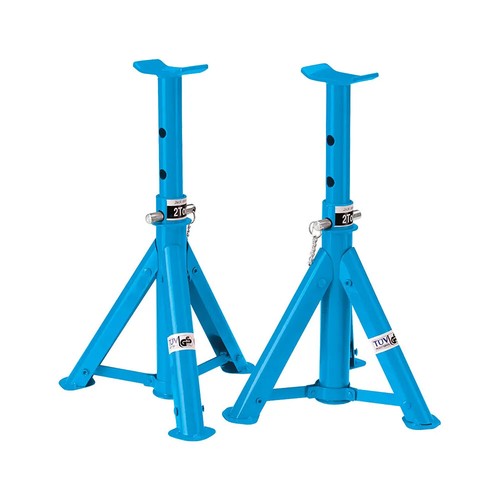 Coppia cavalletti per auto - di,