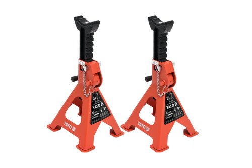 Set due cavalletti per auto - set,